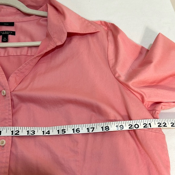 TALBOT WOMENS BUTTONED DOWN  BLOUSE STRECH SZ XL - Picture 12 of 12